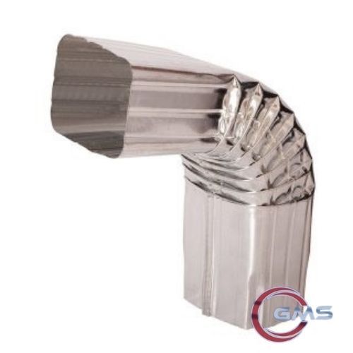 Kare Düz Dirsek Galvanizli